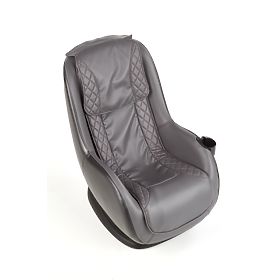 DOPIO Relaxation Chair with Massage Function, Gray, Halmar