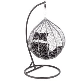 EGGY garden chair grey / black (3pcs=1pc)
