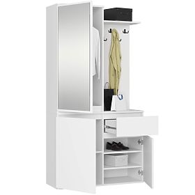 ENTRO PK WHITE HALLWAY SET