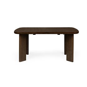 Extendable Table Marbella 160-200 cm, Rectangular, Dark Oak, lectus