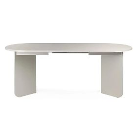 Extendable Table Mou 140-200 cm, Cashmere, Oval Top