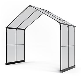 Extension Module for Royal Green Standard Garden Greenhouse, 4.1 m², 4 mm Tempered Glass, Aluminum