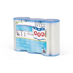 Filter Type A - for Intex Pool Pump 29000 - 3 Pieces, INTEX
