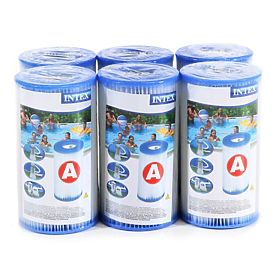 Filter Type A - for Intex Pool Pump 29000 - 6 Pieces, INTEX