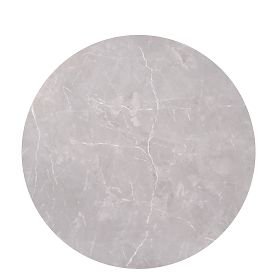 FLAMINGO Set of 2 Tables, Ash Marble/Black (2p=1pc), Halmar