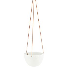 Flower Pot LOKAI Cream Color Boho Style for Interior AmeliaHome