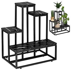 Flower Stand ANTIRES Black Marble