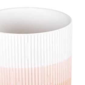 Flowerpot FINO Coral Color Modern Style for Interior AmeliaHome