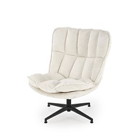 FOFANA Cream Relaxation Armchair (1p=1pc), Halmar