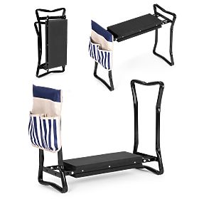 Folding Kneeler - Garden Stool 2-in-1 - Blue