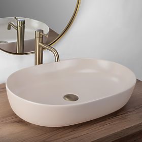 Furniture Washbasin Rea CLEO 61 BEIGE MATT, Rea