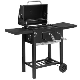 Garden Carbon Grill CARBON Black