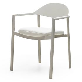 Garden Chair Marinelli II, Aluminum, Light Beige