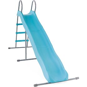 Garden Slide for Children 244 cm Large Steel Plastic INTEX 44107