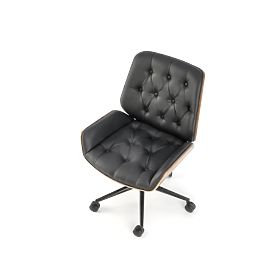 GAVIN Office Chair Walnut/Black (1p=1pc)