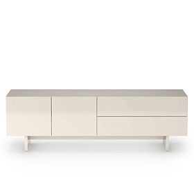 Glim TV Cabinet, Cashmere, Glossy