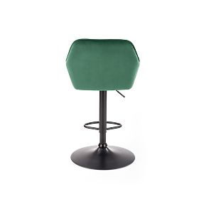 H103 Dark Green Bar Stool (1p=1pc), Halmar