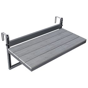 Hanging Balcony Table AGATTI STONEWOOD