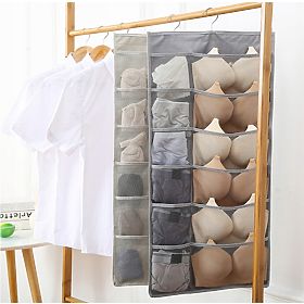Hanging Organizer VITTO 30 Pockets Gray