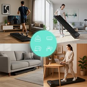 Home Electric Treadmill Walking Pad Under Desk 6 km/h ModernHome