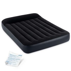 Inflatable Mattress for Two People 191x137x25 cm Bed with Backrest INTEX 64142