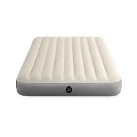 Inflatable Velour Mattress 203x152 cm Intex 64103, INTEX