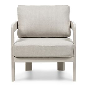 Japori Garden Furniture Set, Aluminum, Light Beige, Rounded