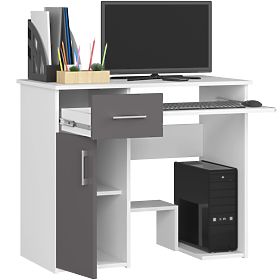 JAY PK WHITE / GRAY DESK