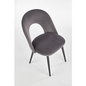 K384 Chair Gray/Black (1p=4pcs)