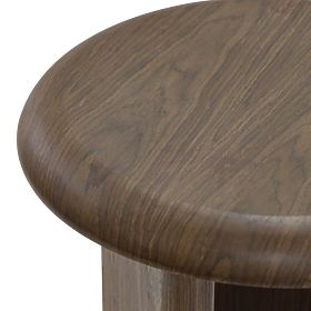 Keo Side Table 50 cm, Dark Walnut