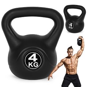 Kettlebell Dumbbell 4 kg for Exercise Ball Weight Fitness ModernHome