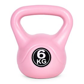 Kettlebell Dumbbell 6 kg for Exercise Dumbbell Ball Weight Fitness Pink ModernHome
