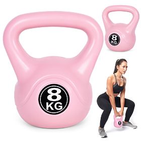 Kettlebell Dumbbell 8 kg for Exercise Pink ModernHome