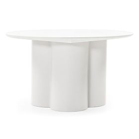 Lazaro Coffee Table 80 cm, Round, Gray-Beige, lectus