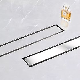 Linear Drain REA Neox BRUSHED STEEL 50, Rea