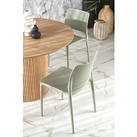 LOPEZ round table, natural oak (2p=1pc), Halmar