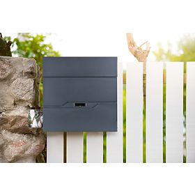 Mail Box for Letters Vidar Anthracite