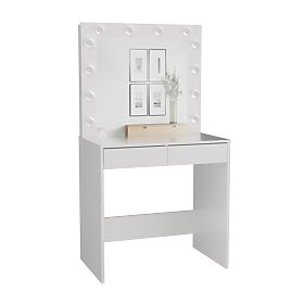 Marina T+ 2S+L WHITE Vanity Table Set