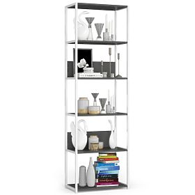 METAL LOFT SHELF 600 WHITE/GRAY