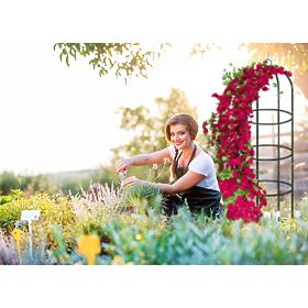 Metal Pergola Post Dark Green 190 cm