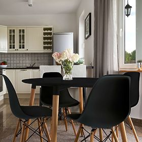 Modern Chair Paris DSW Black