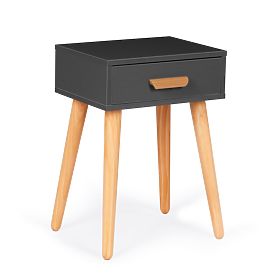 Modern Nightstand Gray Coffee Table
