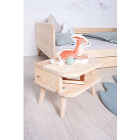 NELL bedside table - natural