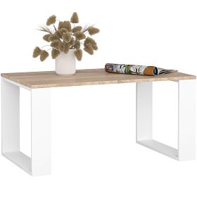 NOX COFFEE TABLE OAK SONOMA / WHITE