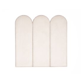 Obluček upholstered panel - cream, MIRAS