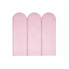 Upholstered Panel Oblouček - Powder Pink