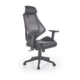 Office Chair HASEL - Black and Gray, Halmar