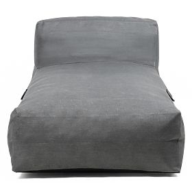 Ottoman for Vacuum Garden Corner Set with Cover, Gray