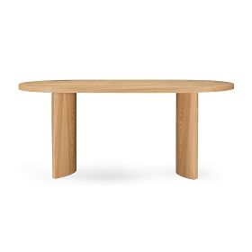 Oval Dining Table Portofino, Ash