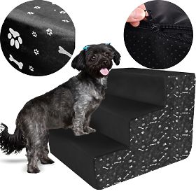 PET STAIRS 342533A BLACK/PRINT